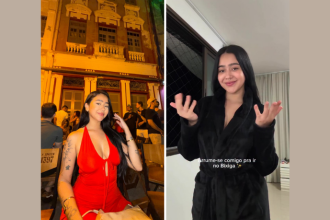 O vestido vermelho de Beca Barreto roubou a cena durante a noite no Bixiga 35, em Recife, em cobertura especial da Non Stop.