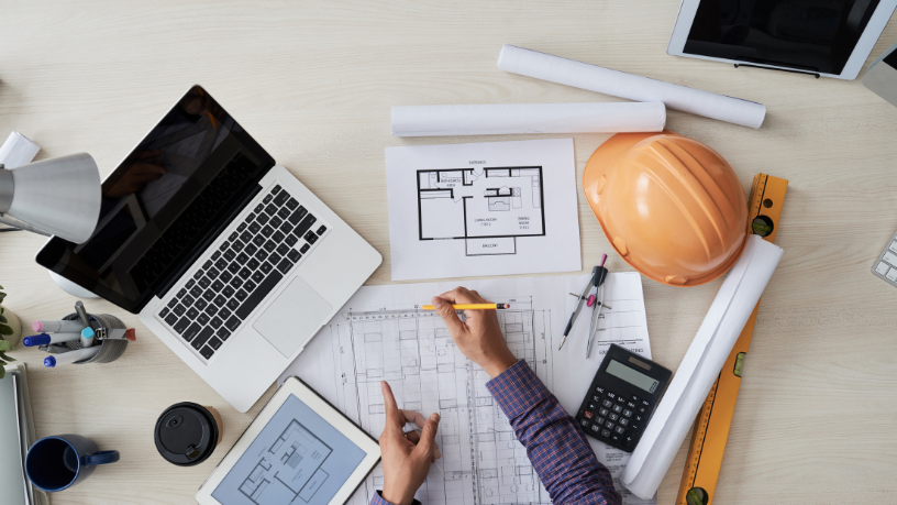 Planejamento estratégico, segundo Diego Borges, garante eficiência e resultados em obras de engenharia.